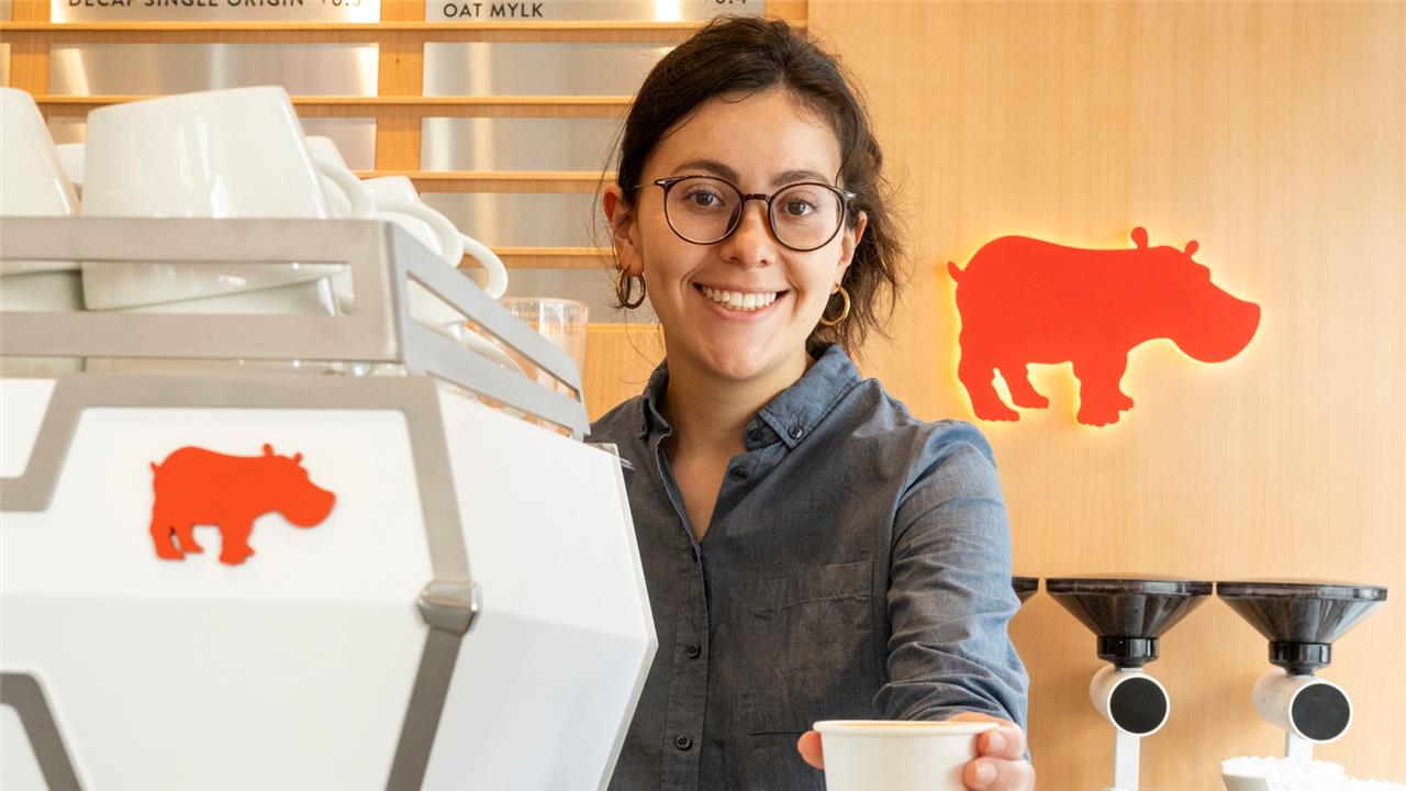 The cover image for the company: Kiss the Hippo Coffee