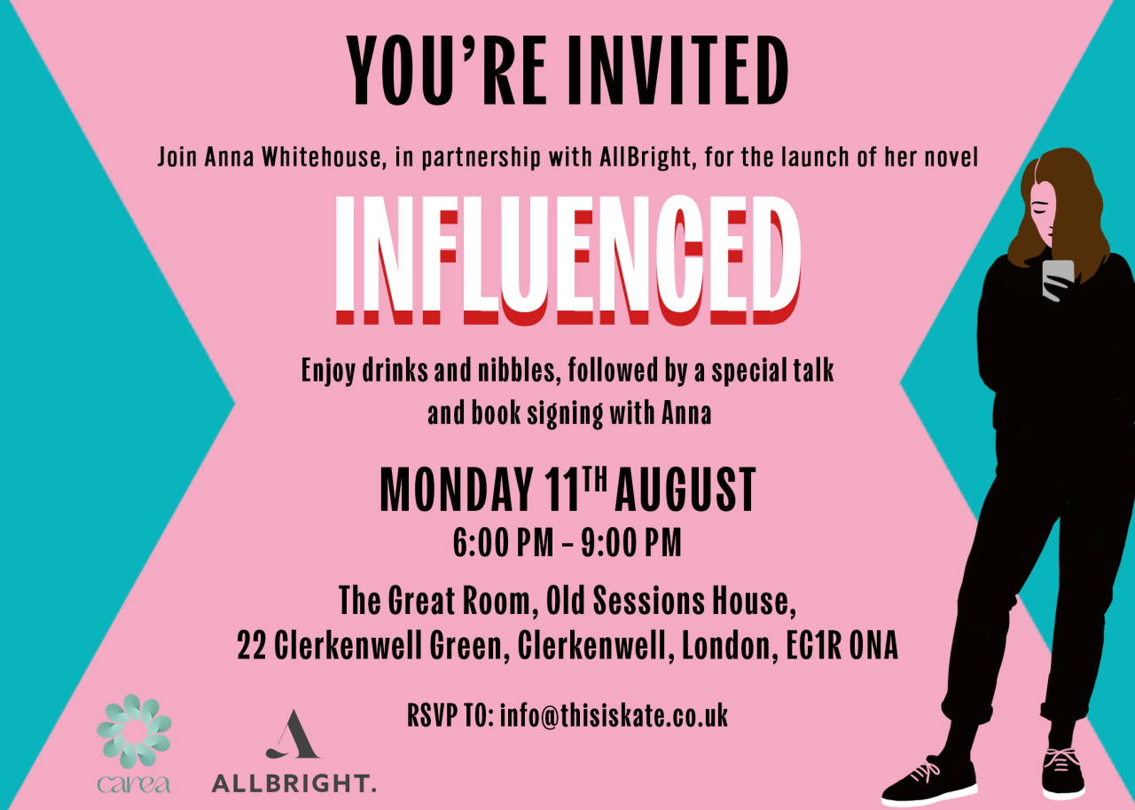 Attend Influenced: An evening with Anna Whitehouse (aka Mother Pukka)