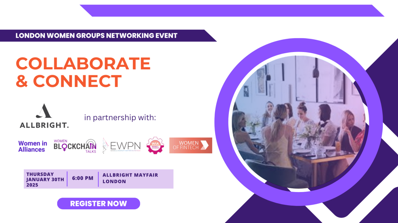 Attend Collaborate and Connect : London Women Groups Networking Event