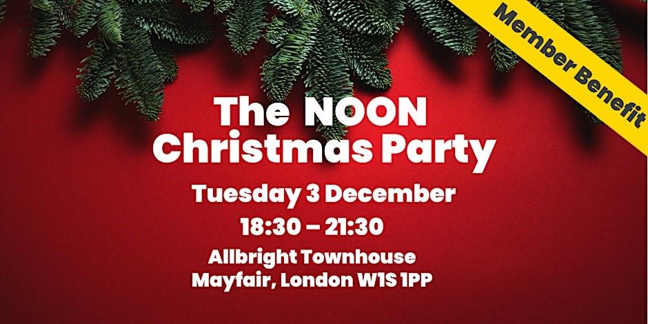 Attend The NOON Christmas Party 