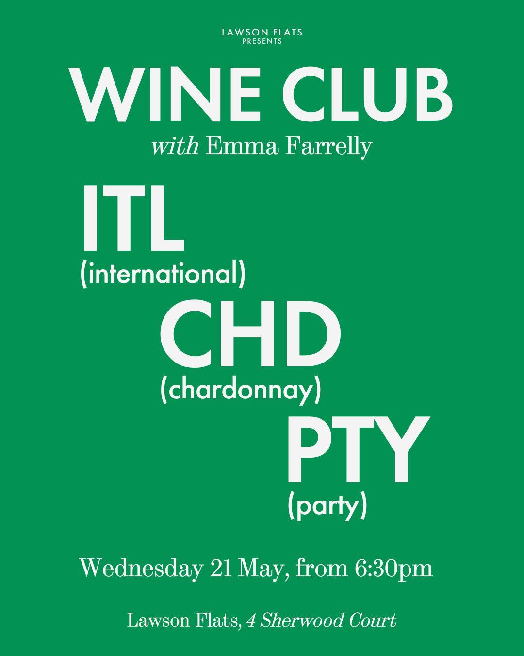 LF WINE CLUB W/ EMMA FARRELLY