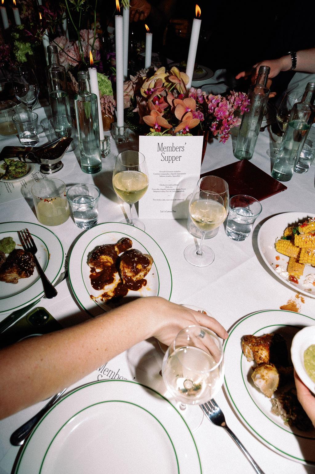 MEMBERS' SUPPER