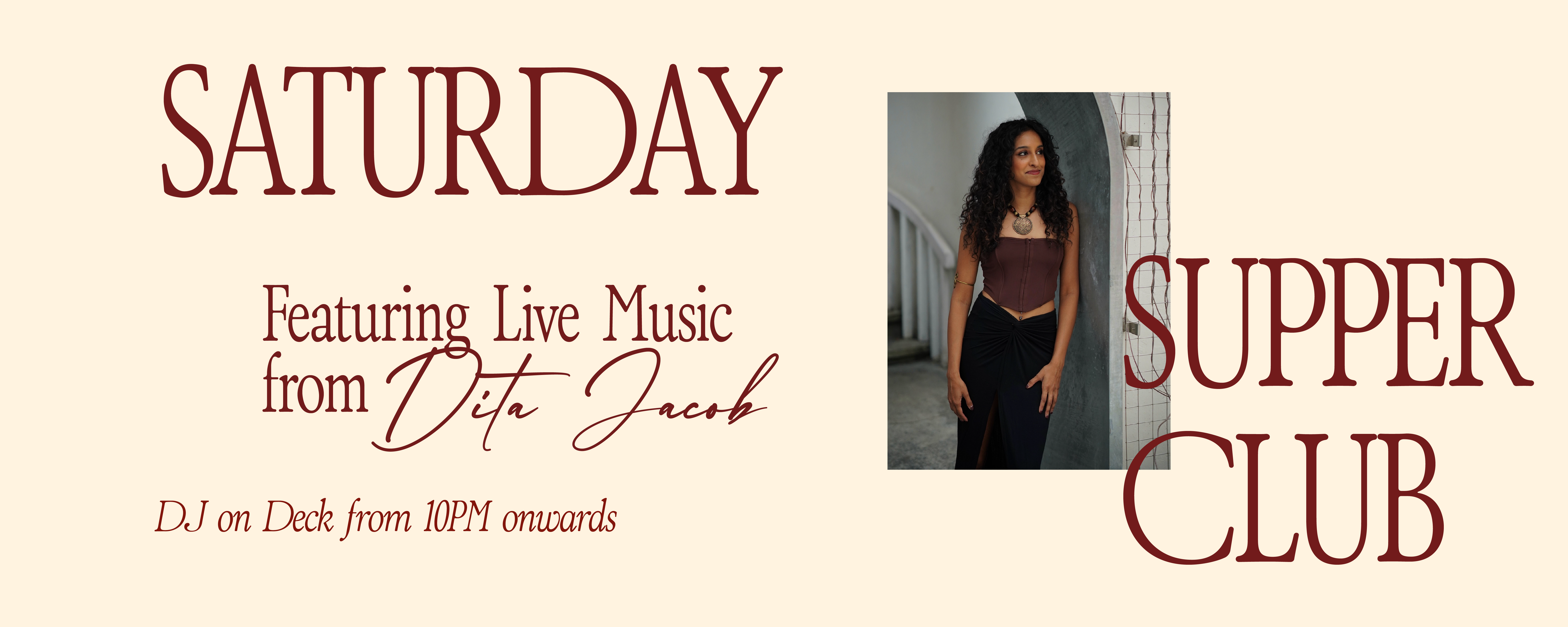 SATURDAY SUPPER CLUB