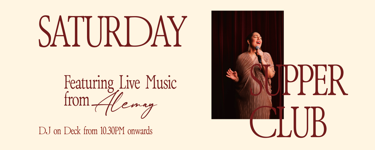 SATURDAY SUPPER CLUB