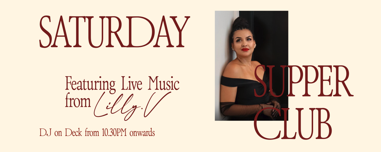 SATURDAY SUPPER CLUB