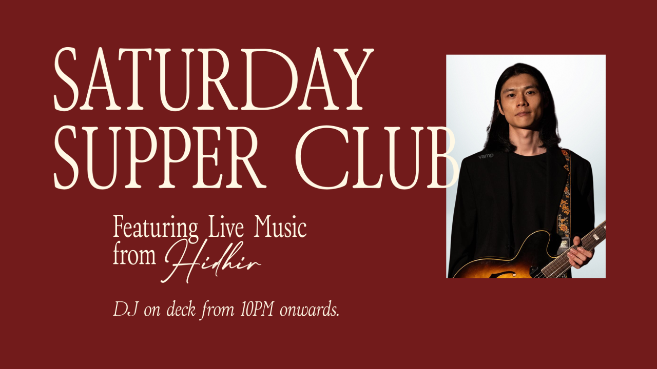 SATURDAY SUPPER CLUB