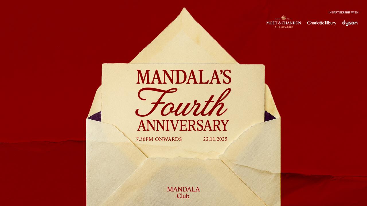 MANDALA TURNS FOUR