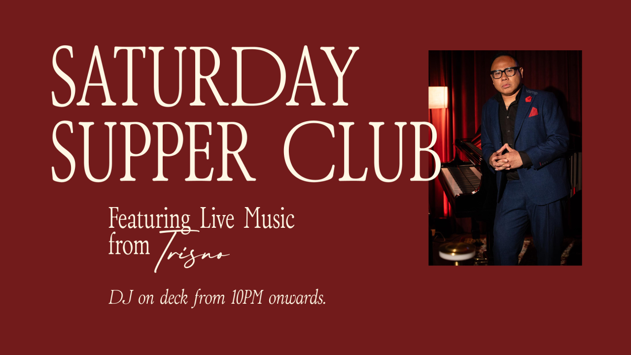SATURDAY SUPPER CLUB