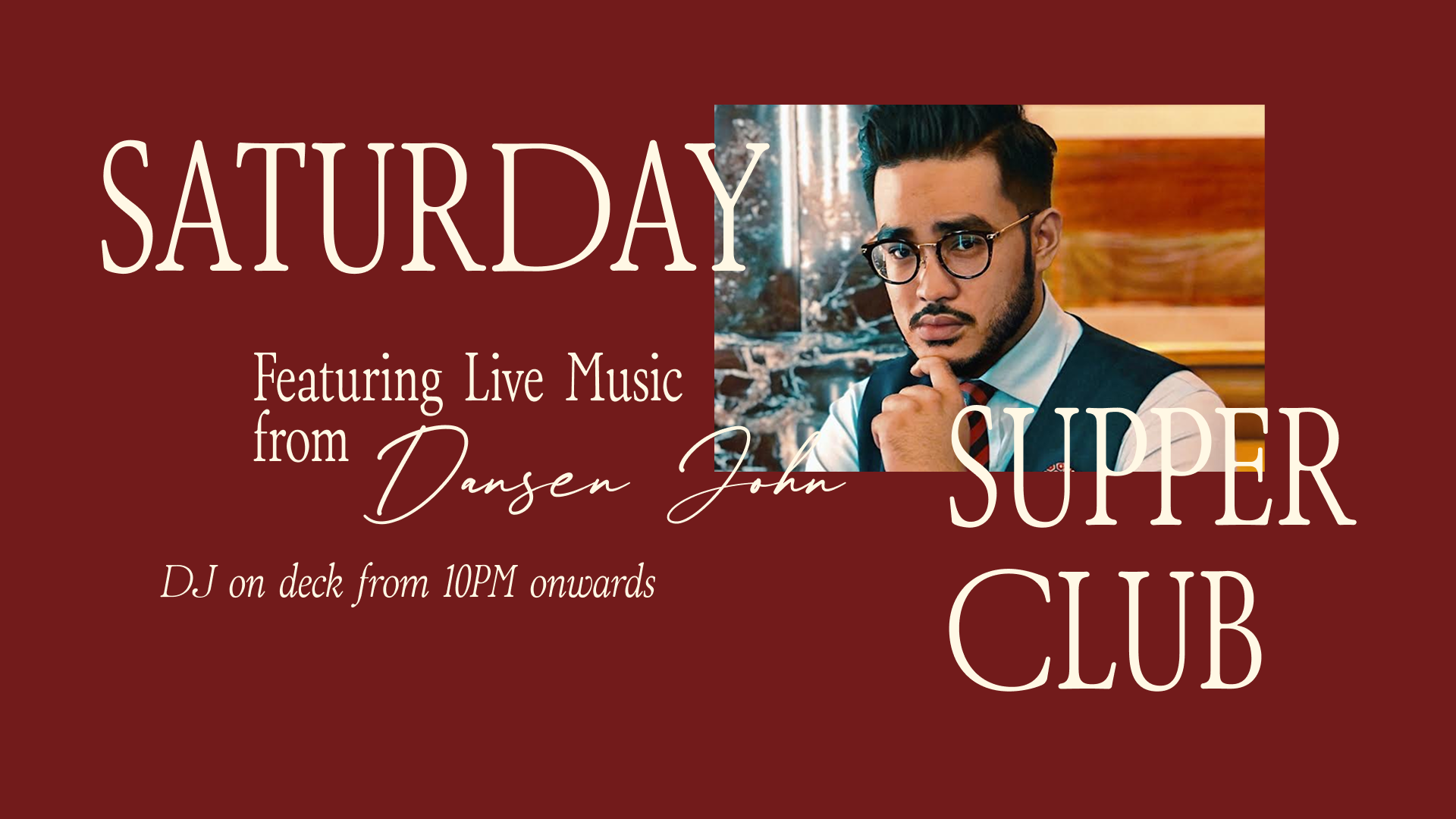 SATURDAY SUPPER CLUB