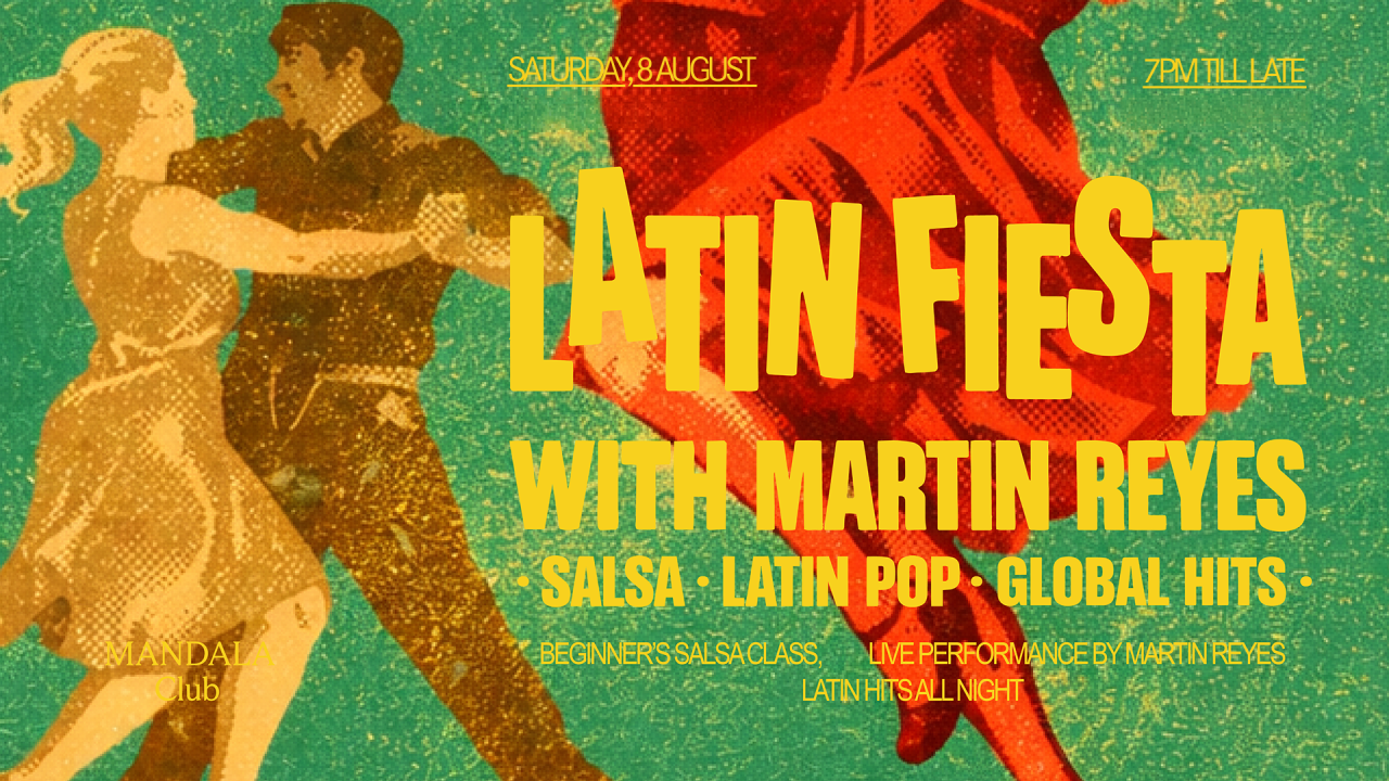 LATIN FIESTA WITH MARTIN REYES