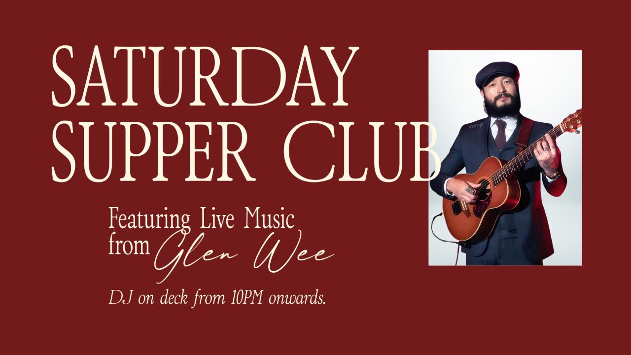 SATURDAY SUPPER CLUB