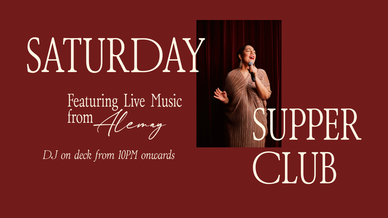 SATURDAY SUPPER CLUB