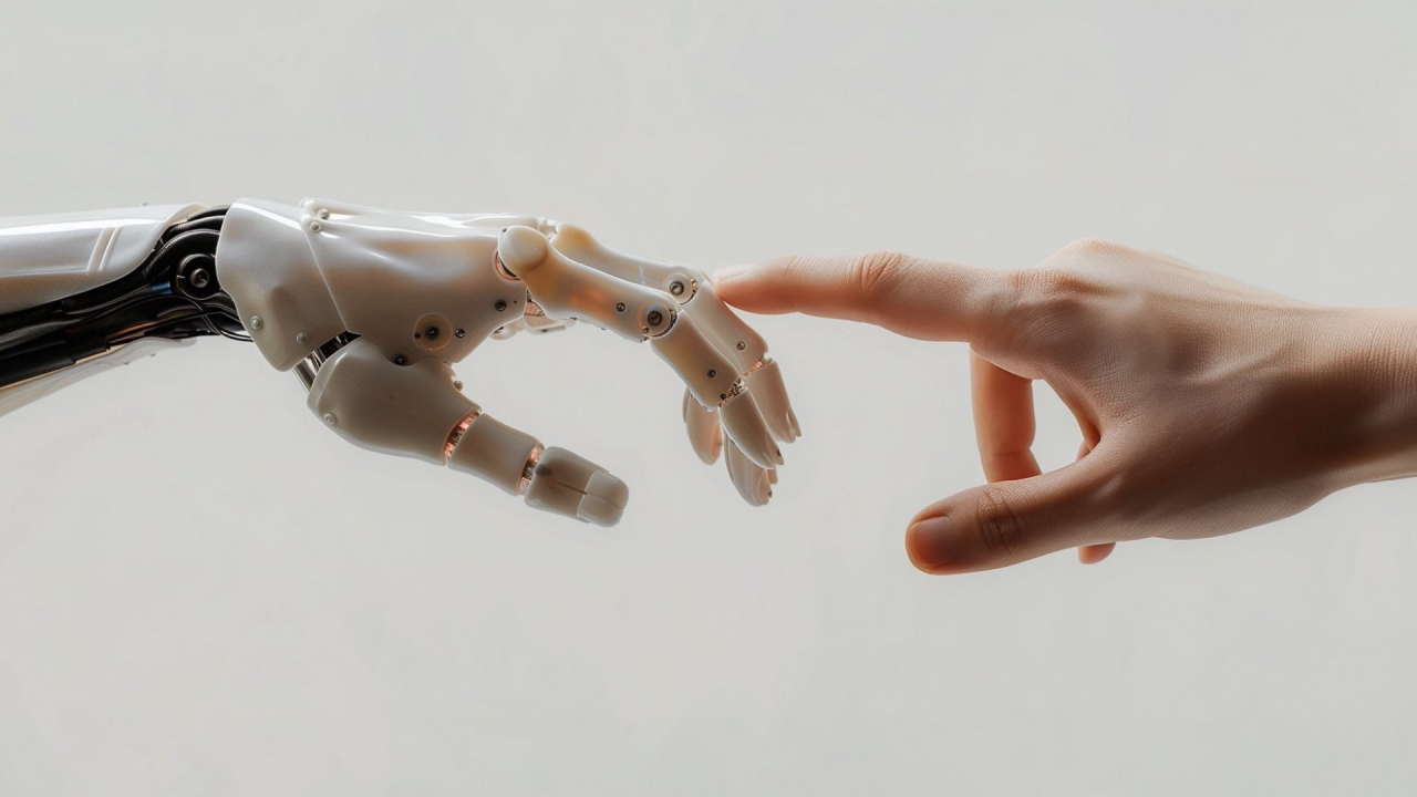 YOUR AI WON'T SHAKE HANDS