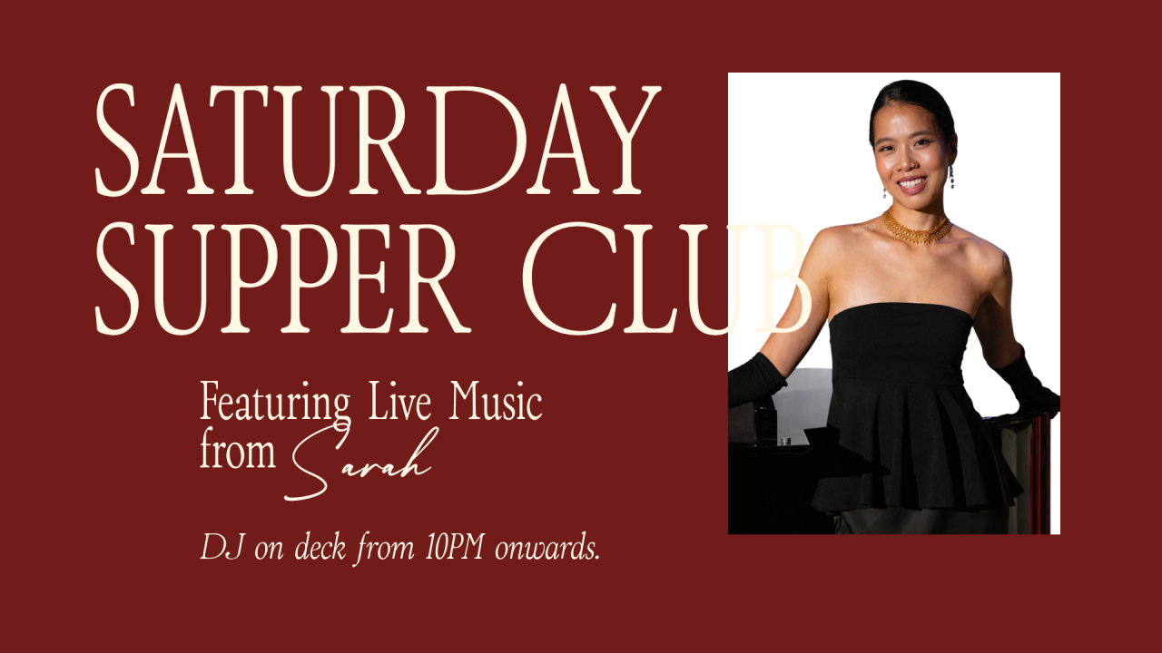 SATURDAY SUPPER CLUB