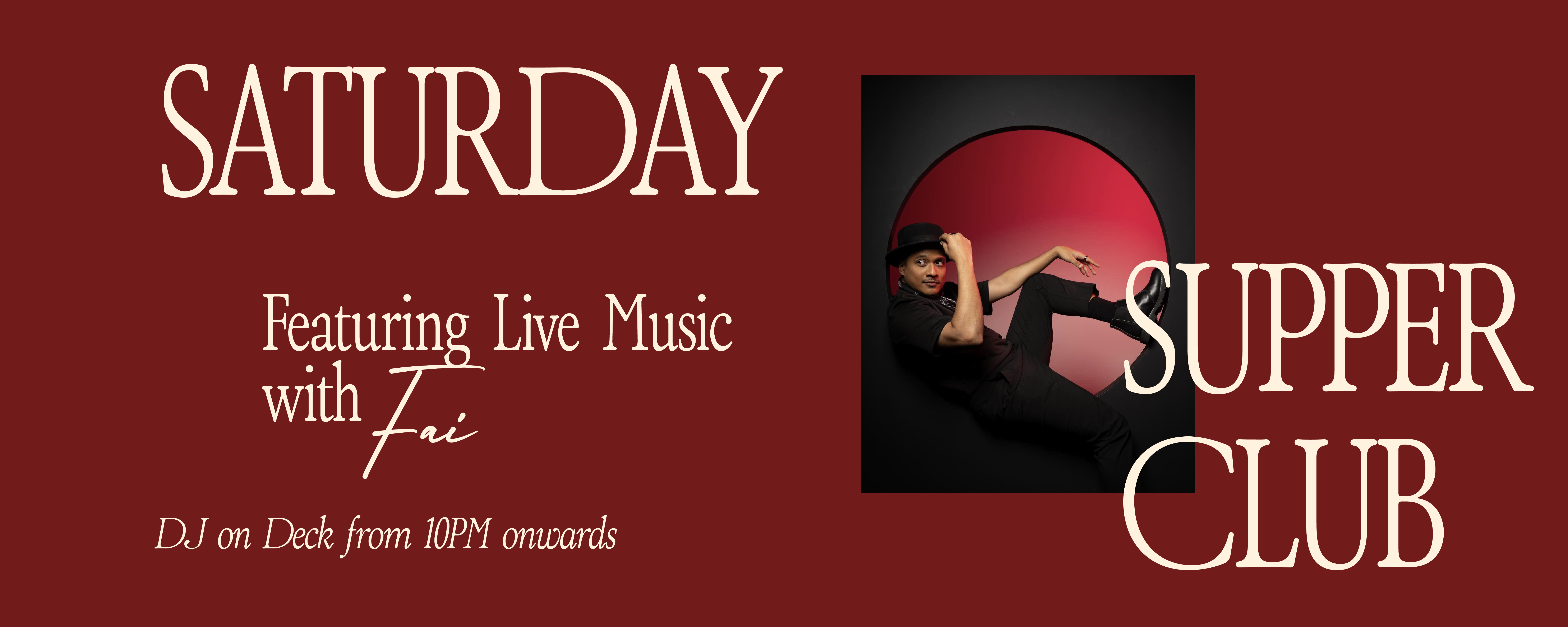 SATURDAY SUPPER CLUB