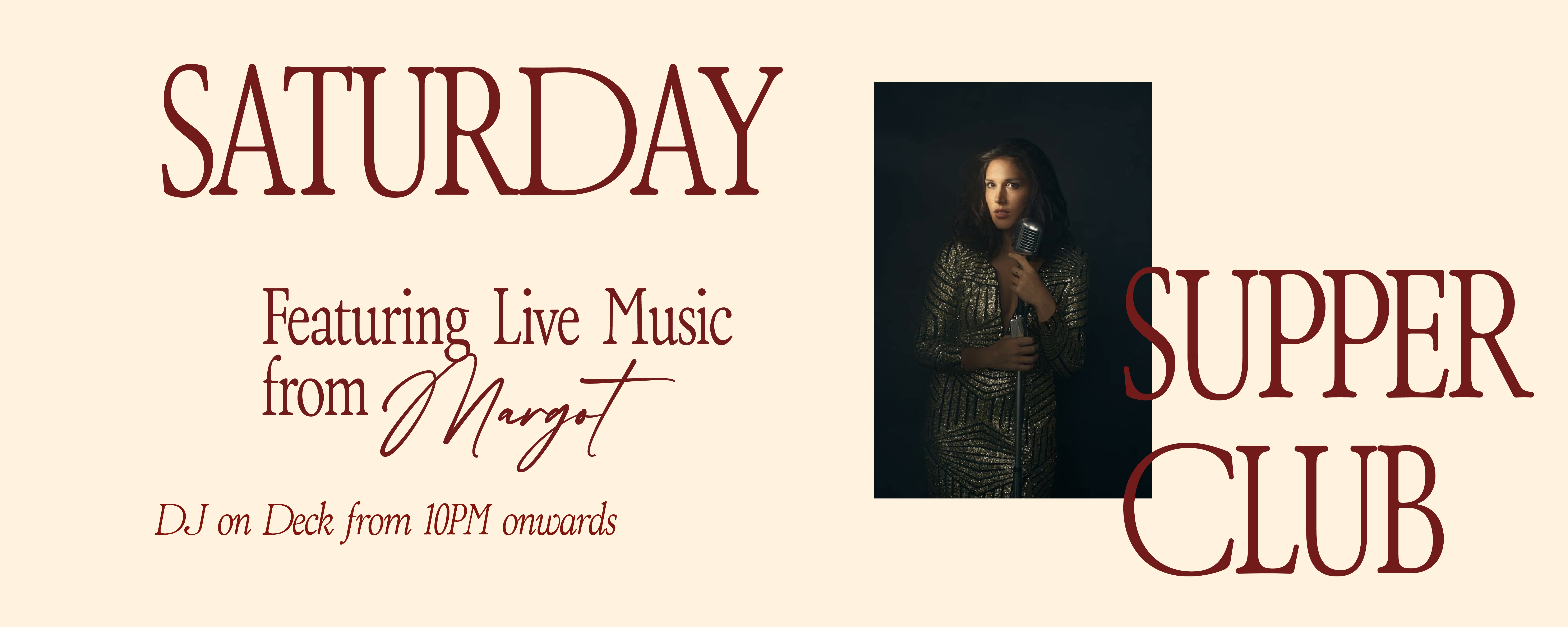 SATURDAY SUPPER CLUB