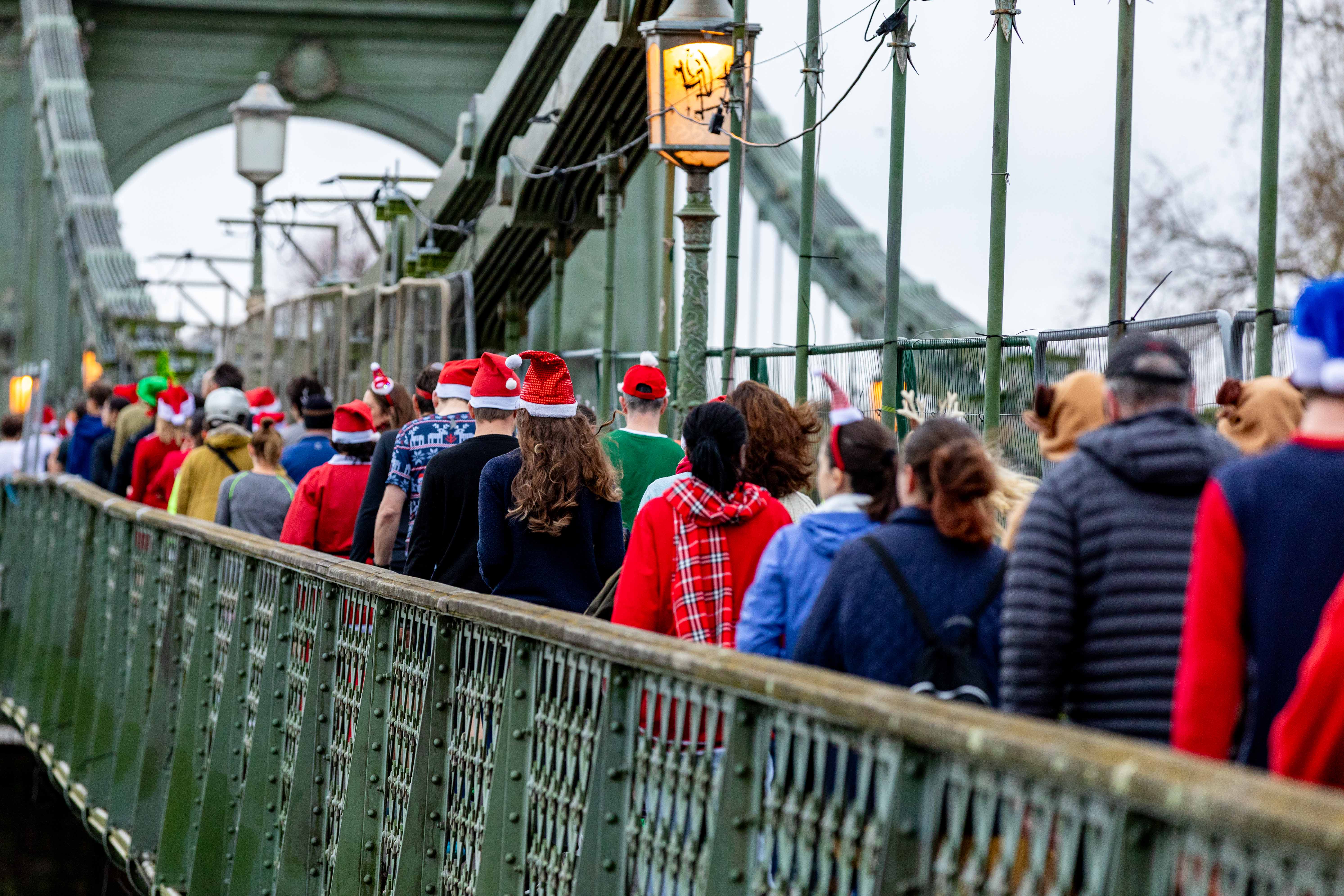 Festive Fun Run Hosted by Fulham Reach Boat Club