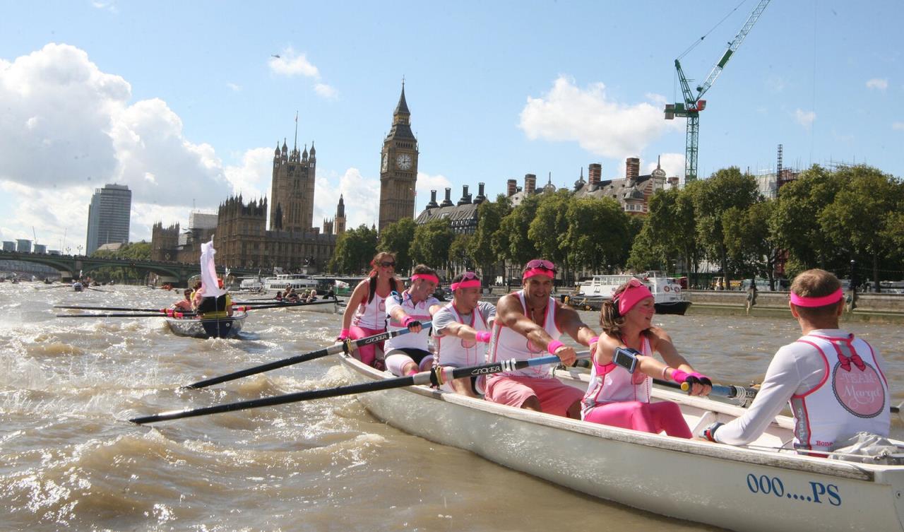 The cover image for the event: Watch The Great River Race from Fulham Pier!