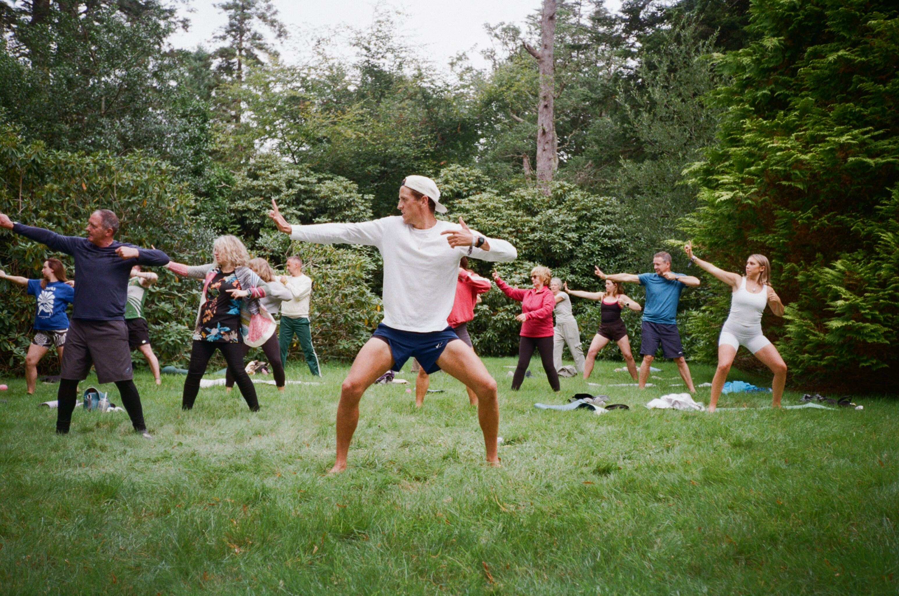The cover image for the event: Blending Qi-gong, the ancient mindful movement practice with breathwork, meditation and reflection. 