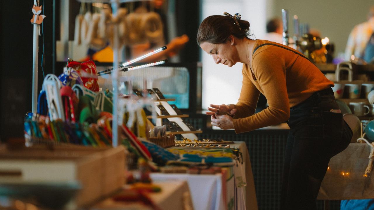 The cover image for the event: Soak up the sun at our Spring Craft Fayre on Saturday 16th and Sunday 17th May.