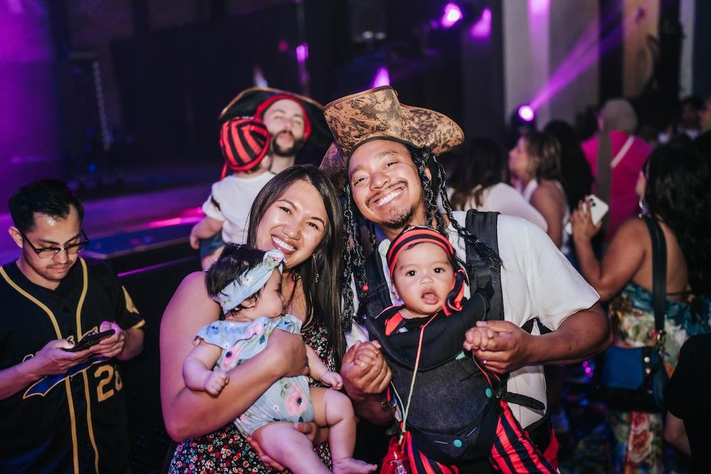 The cover image for the event: Avast me hearties! Come join our seaside themed event with the kids, as the original family rave Big Fish Little Fish bring their award-laden fun.
