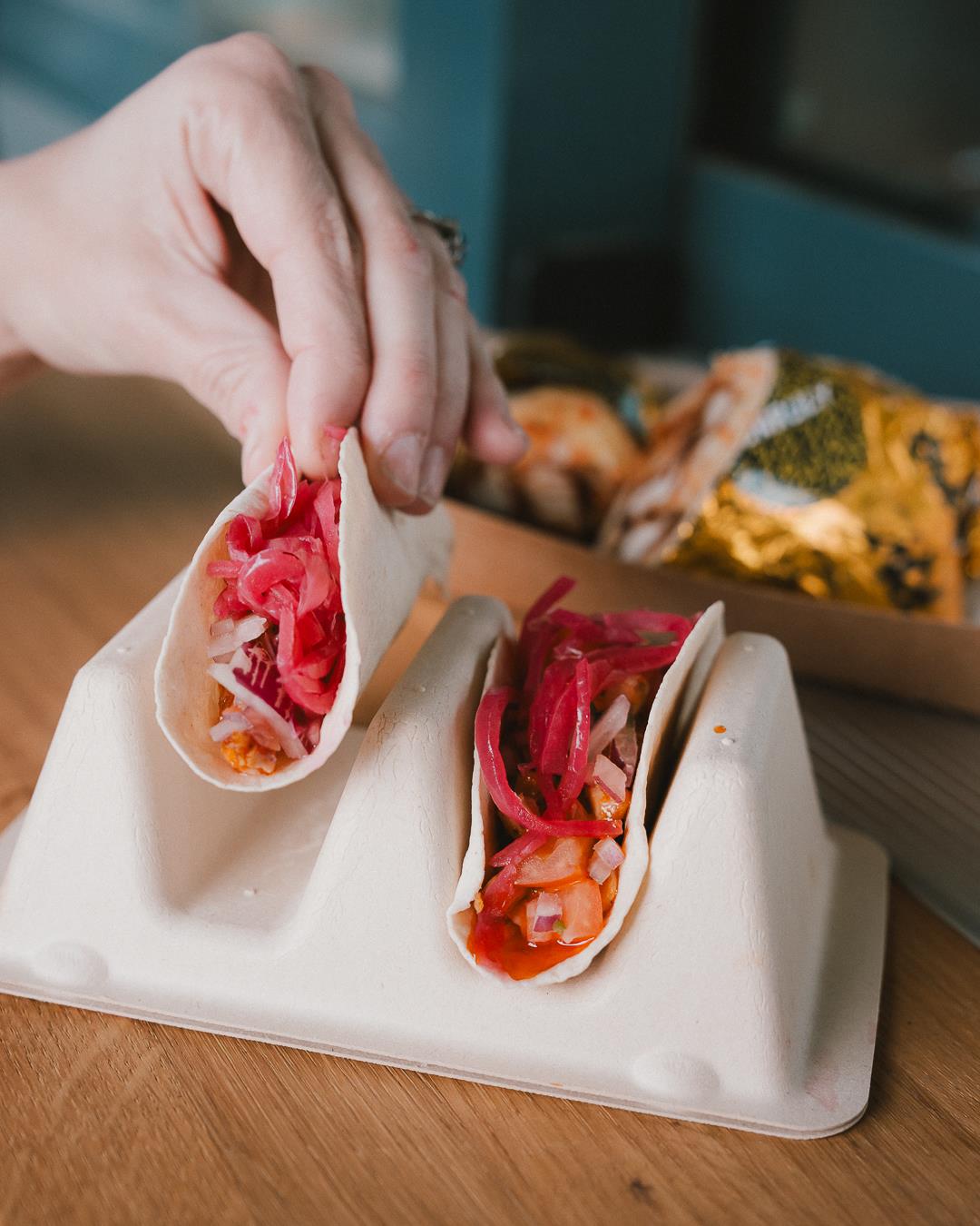 The cover image for the event: Grab a tasty meal deal from RAPS, Fat Pickle, Tacos El Ray or Local Greens. Fresh, delicious, and budget-friendly!