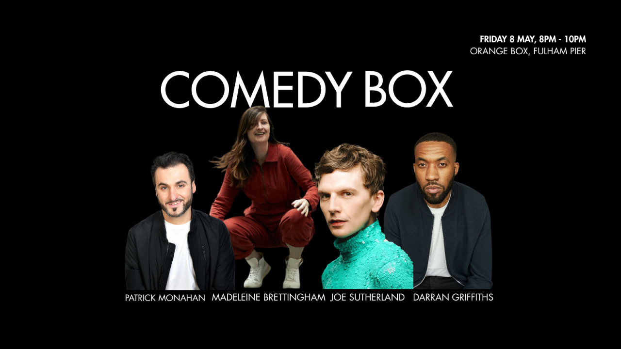 An image for the Comedy Box with Nice N' Spiky  event