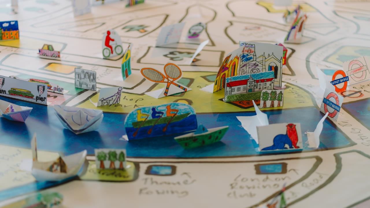 An image for the event: A Line Art’s ‘Fold Your Fulham’ Creative Workshop