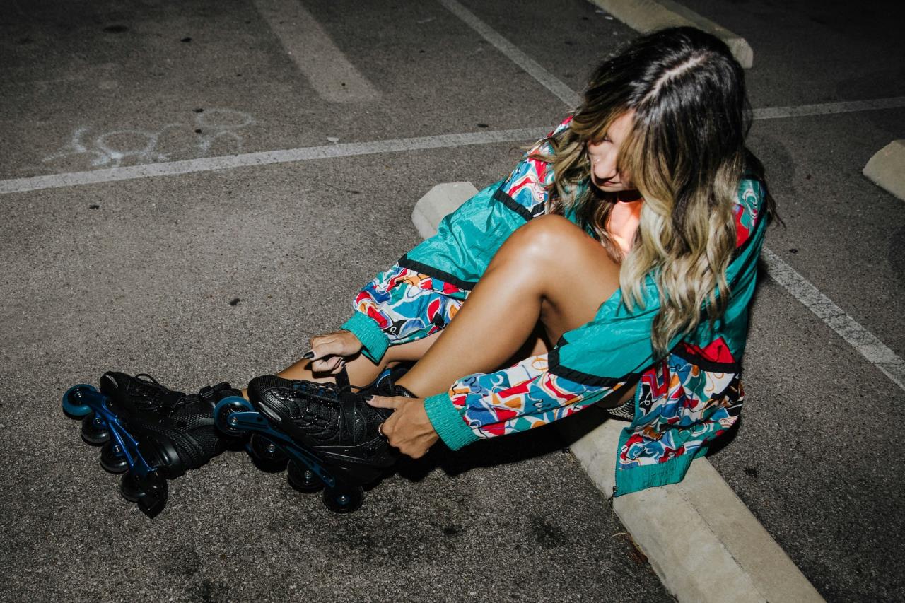 The cover image for the event: Unwind, roll and reconnect at our community roller skating session for over-21s.