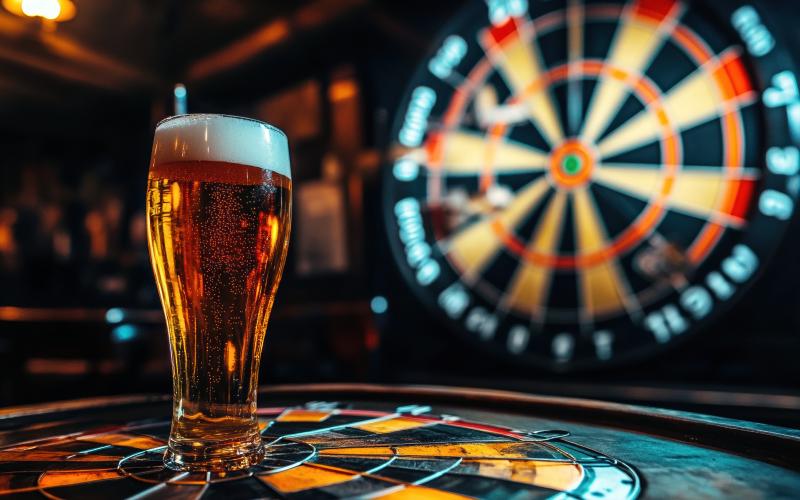 The cover image for the event: Join us for an unmissable live screening on our 10m screen where every dart, every 180 and every nail-biting moment comes to life.