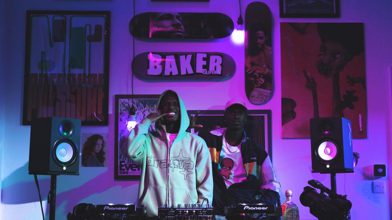 An image for the event: Riverside DJ Special with Flag Twins