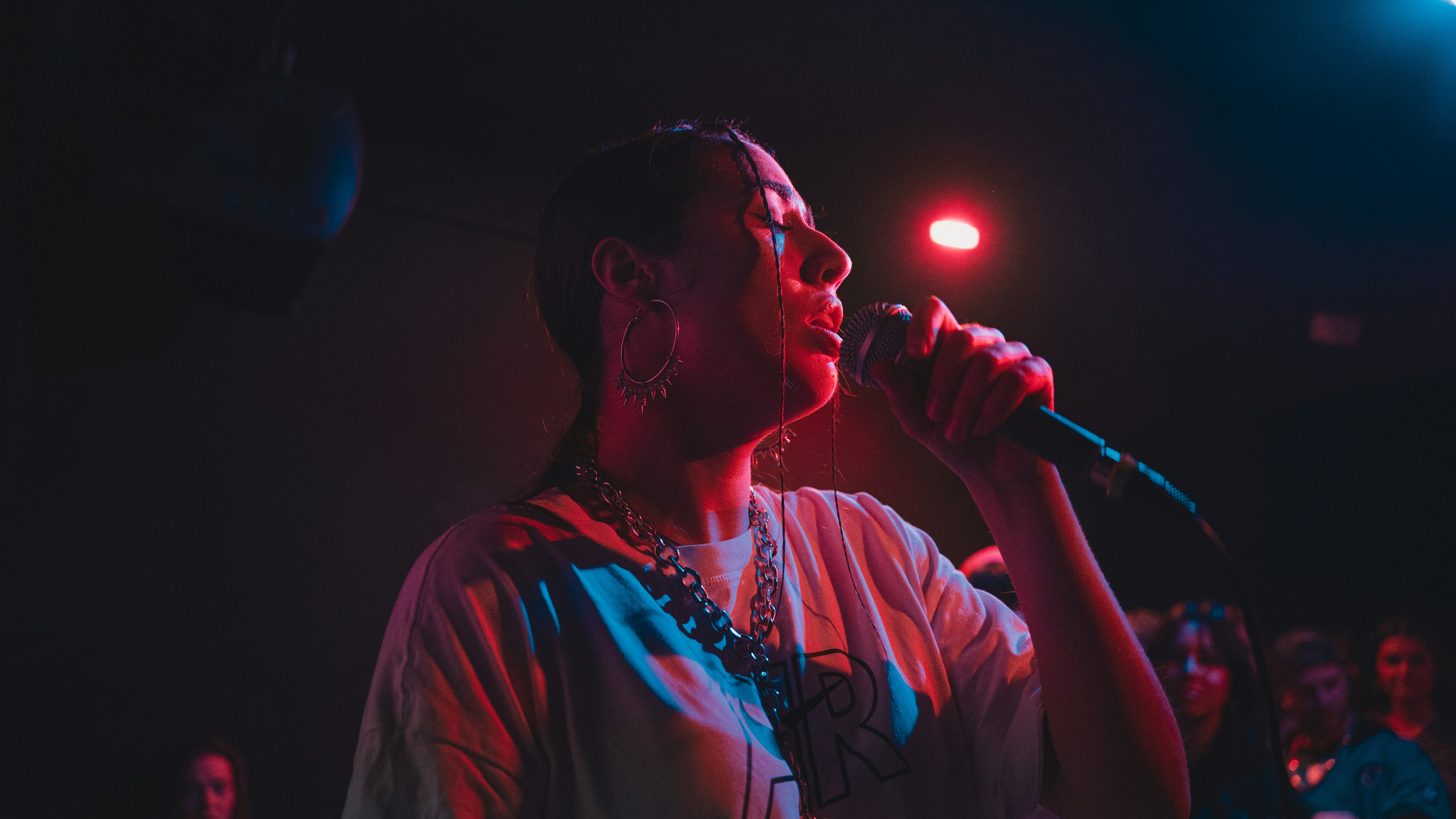 The cover image for the event: Experience the best of open mic talent at Fulham Pier with a handpicked lineup of standout performances in music, poetry, and spoken word.