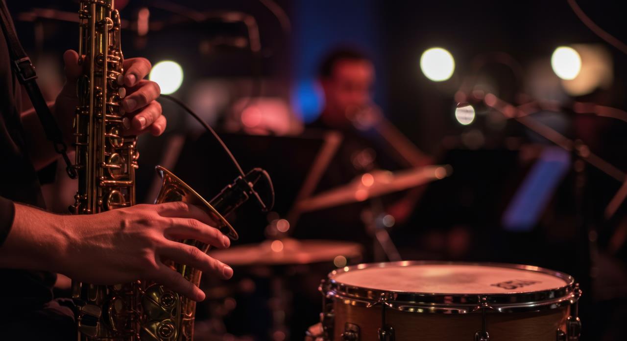 The cover image for the event: Step into the rhythm of Fulham Pier with Jazz Box our monthly celebration of the very best in modern and classic jazz. 