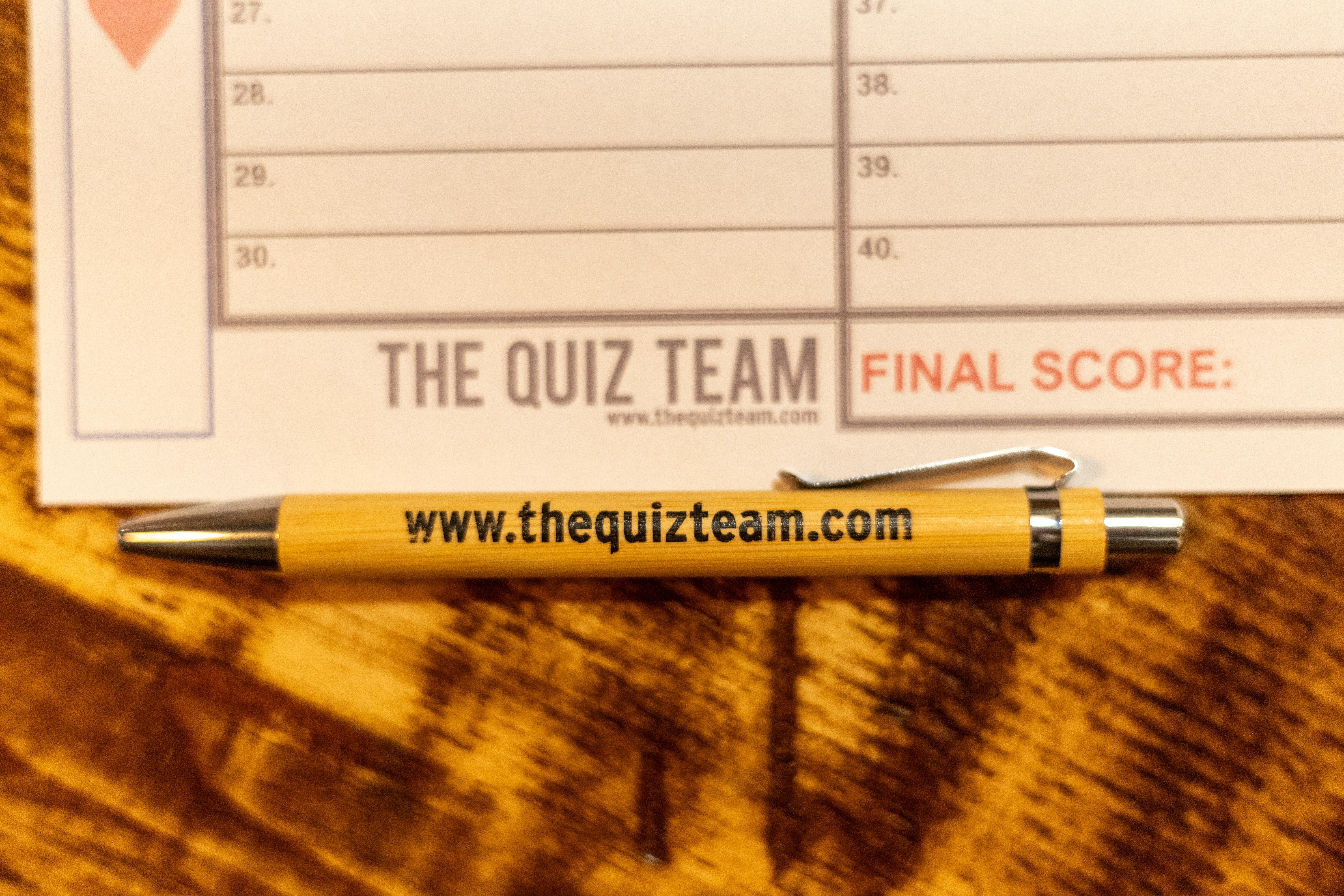 The cover image for the event: Join us at the Riverside Market, Fulham Pier for a fun-filled evening of trivia hosted by The Quiz Team.