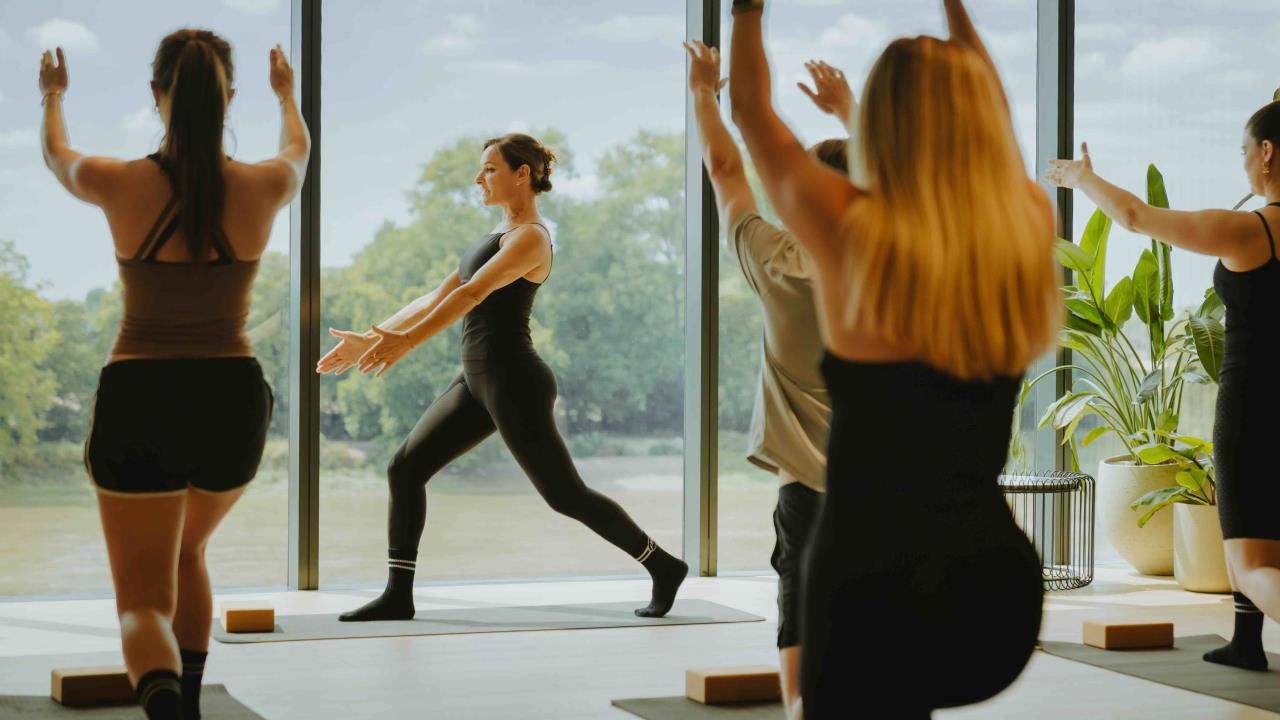 The cover image for the event: Join us for Paola's Body Barre at Fulham Pier - Every Wednesday & Friday