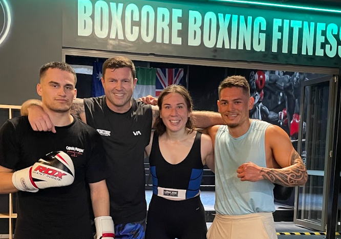 The cover image for the event: Join us for a practical and uplifting workshop designed to help you stress less and live longer. Enjoy a guided wellbeing talk and boxing session. 