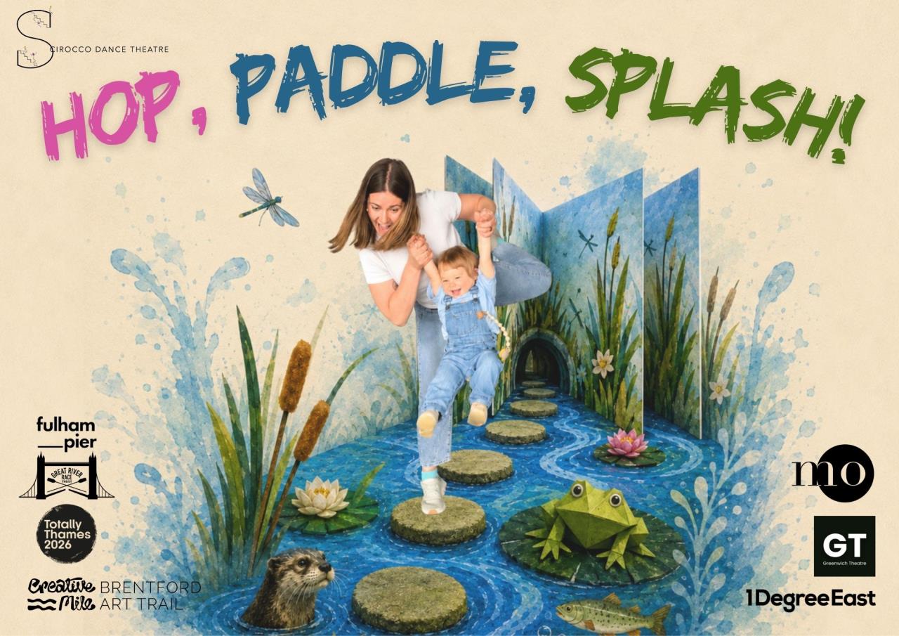 The cover image for the event: Step into a giant walk-through pop-up book and embark on an unforgettable storytime adventure with Scirocco Dance Theatre Company.