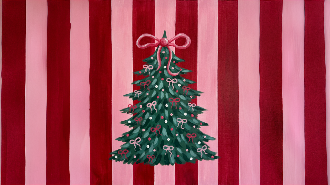 The cover image for the event: Sip, paint and take in the amazing river views this festive season