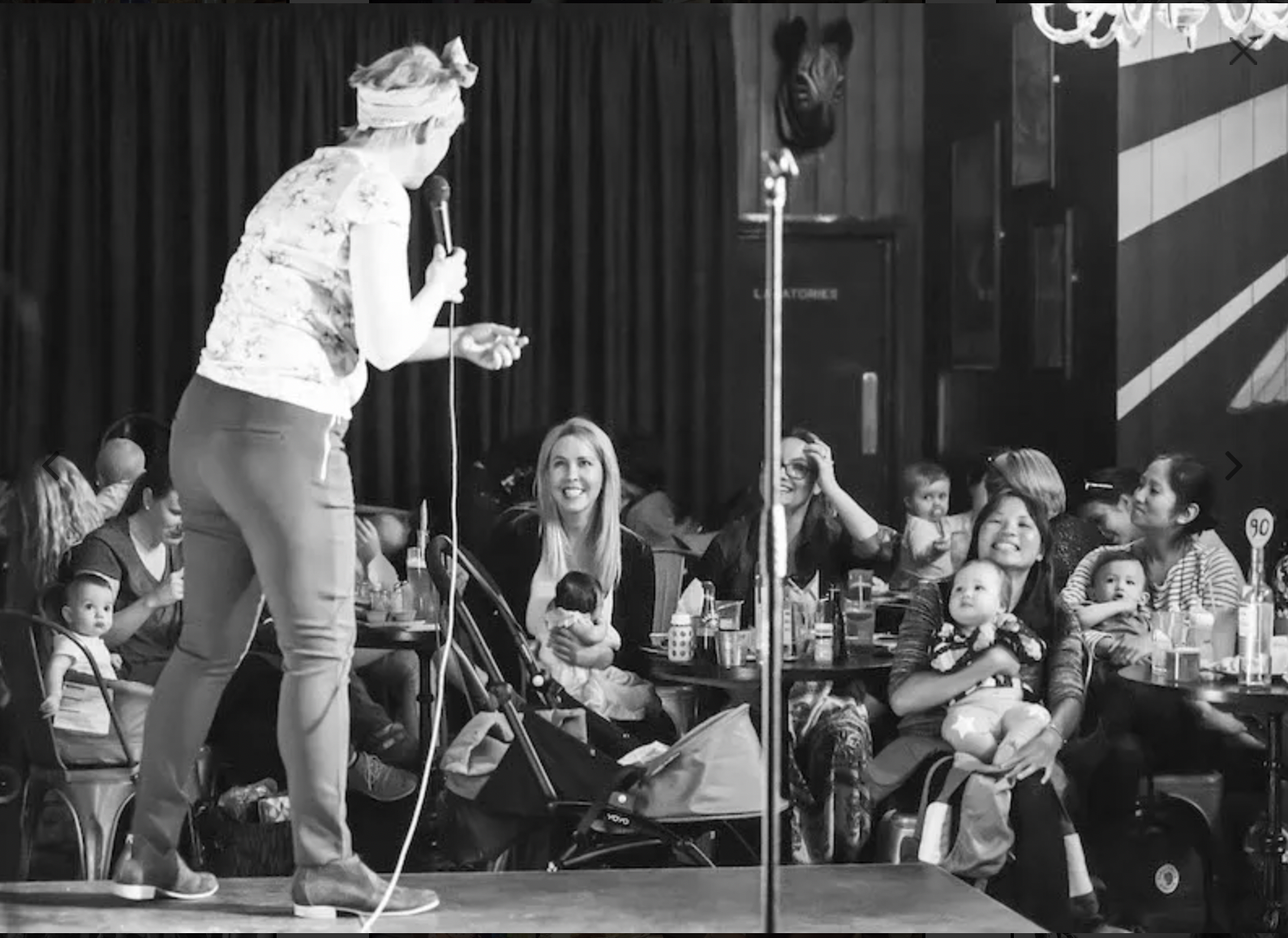 Event media for Screaming with Laughter – Baby Comedy 