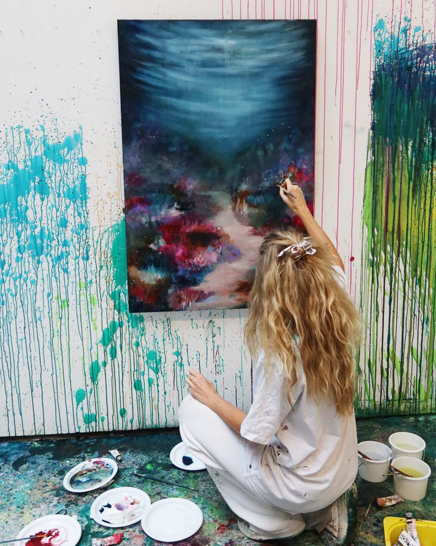 Event media for Sophie Tea Live Painting at Fulham Pier 