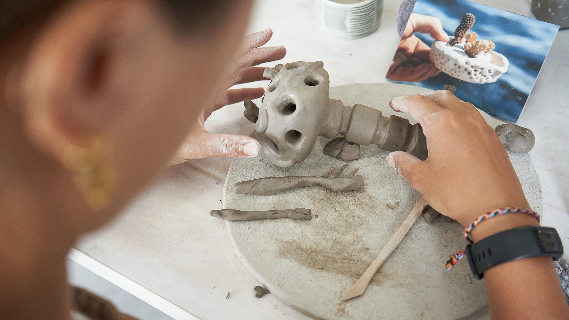 Event media for Clay CoralPod Making Workshop with Crafting Coral 