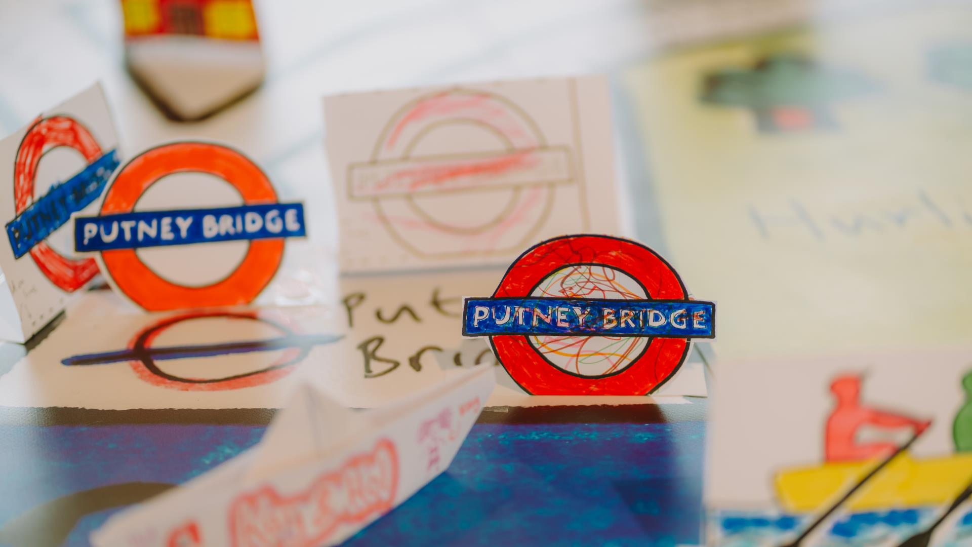 Event media for A Line Art’s ‘Fold Your Fulham’ Creative Workshop