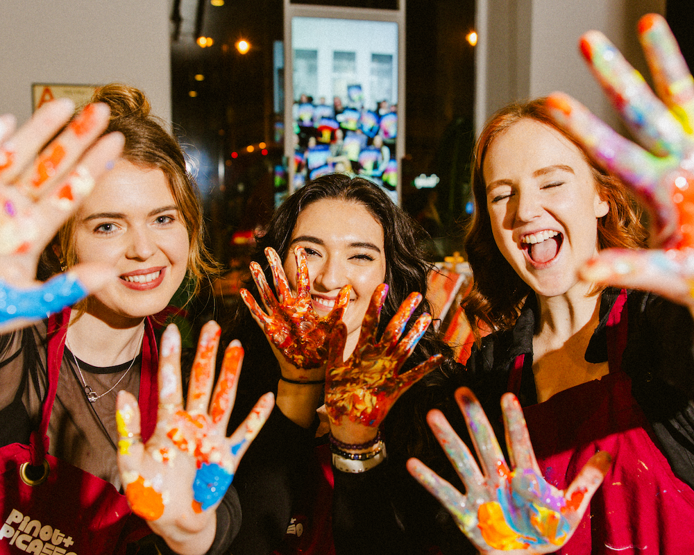 Event media for Sip and Paint