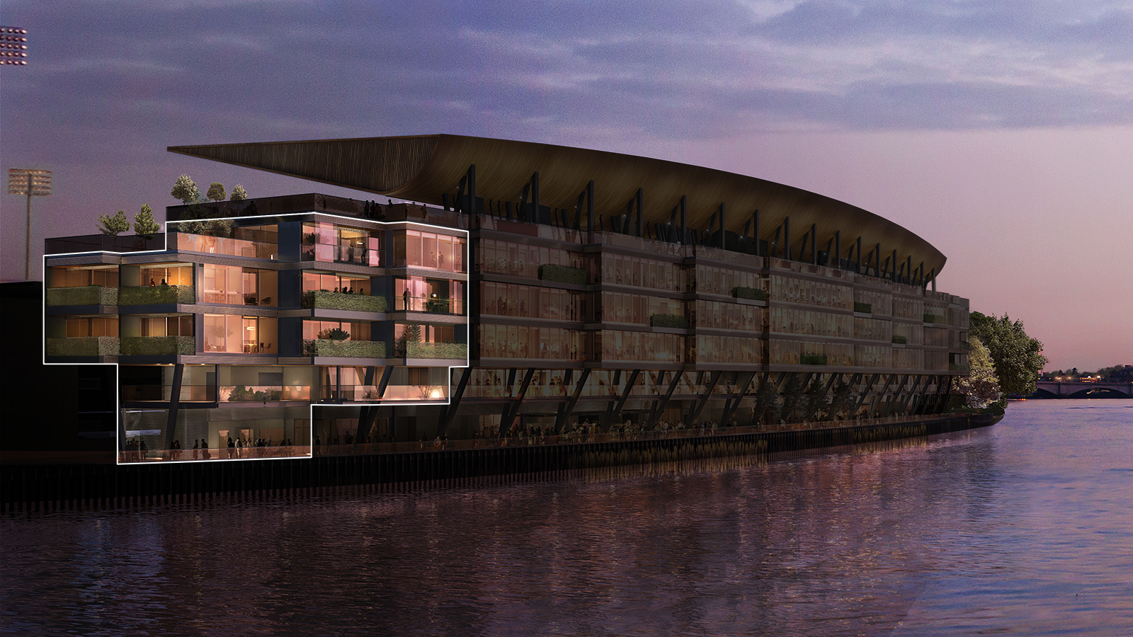 An image of the Fulham Pier Hotel location