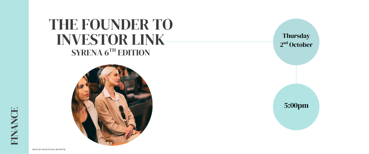  The Founder to Investor Link | Syrena 6th Edition: