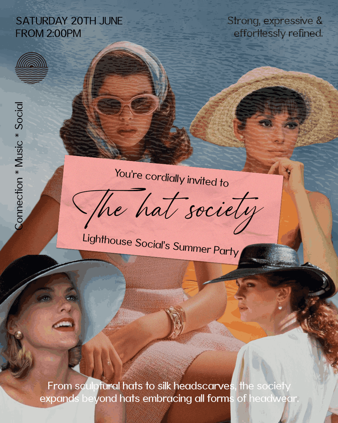 Image for THE LHS SUMMER PARTY: The Hat Society | General Entry - £10pp