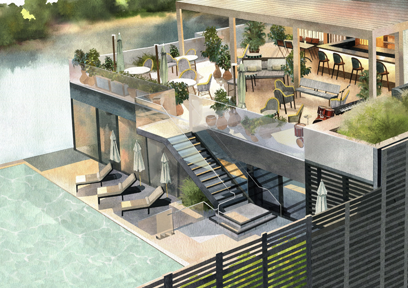 Reception lounge